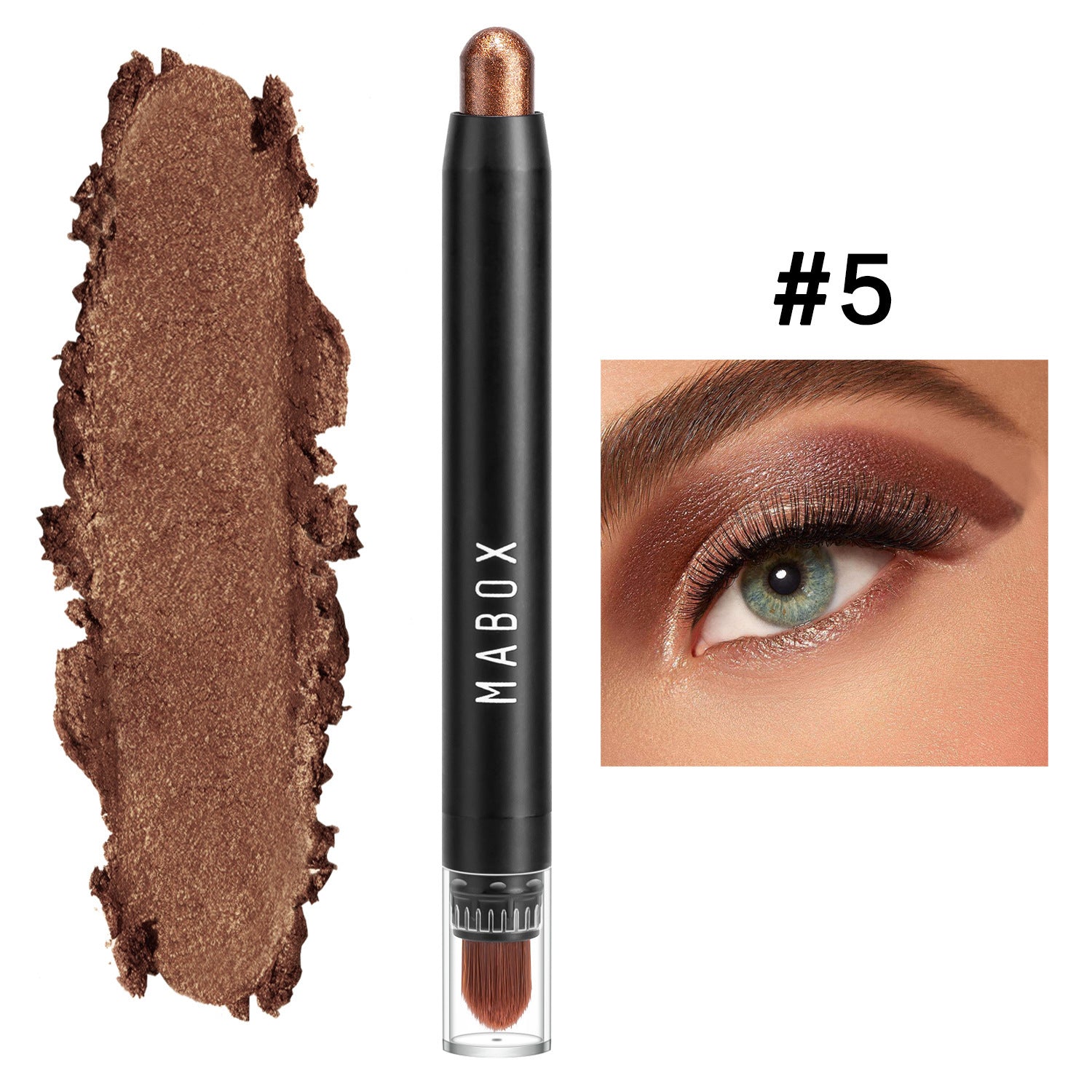 MABOX Waterproof Eye Shadow Stick Eye Makeup Color Pearlescent Pen