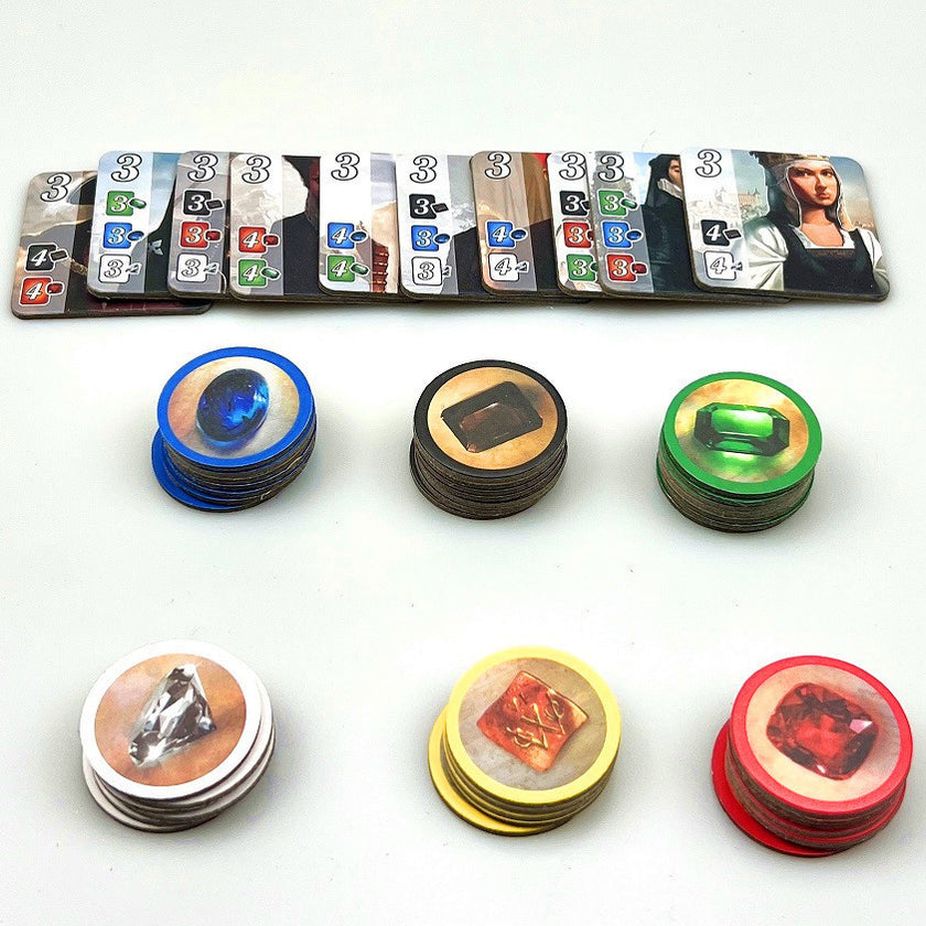 Party Family Board Game Card Is Bright