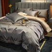 Luxury 140 High-end Brocade Four-piece Jacquard Beddings Cotton Satin Quilt Cover Bed Sheet Quilt 18 Bedding