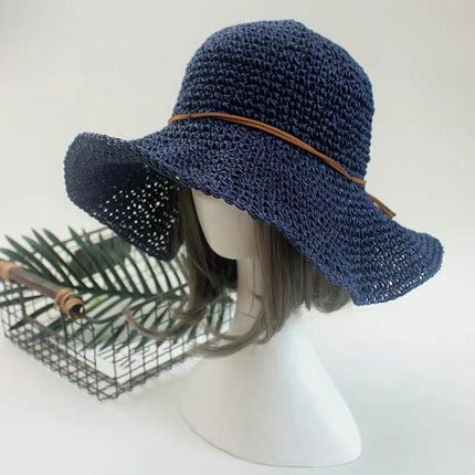 Sunshade Foldable Travel Beach Straw Hat