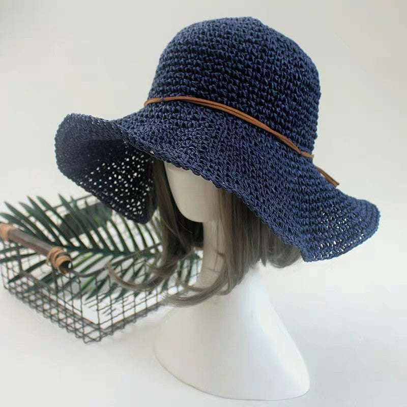 Sunshade Foldable Travel Beach Straw Hat