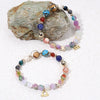 Twelve Constellation Constellation Bracelet Natural Stone Cut Color