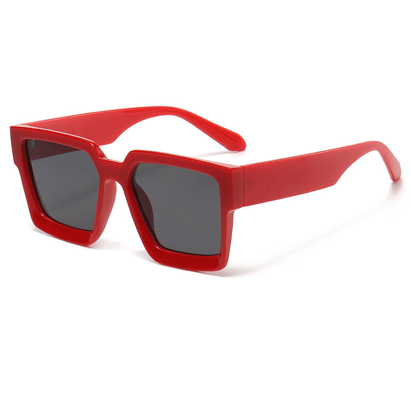 Large Frame Square Sunglasses Women's Fashion Sunshade