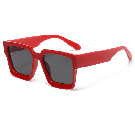 Large Frame Square Sunglasses Women's Fashion Sunshade