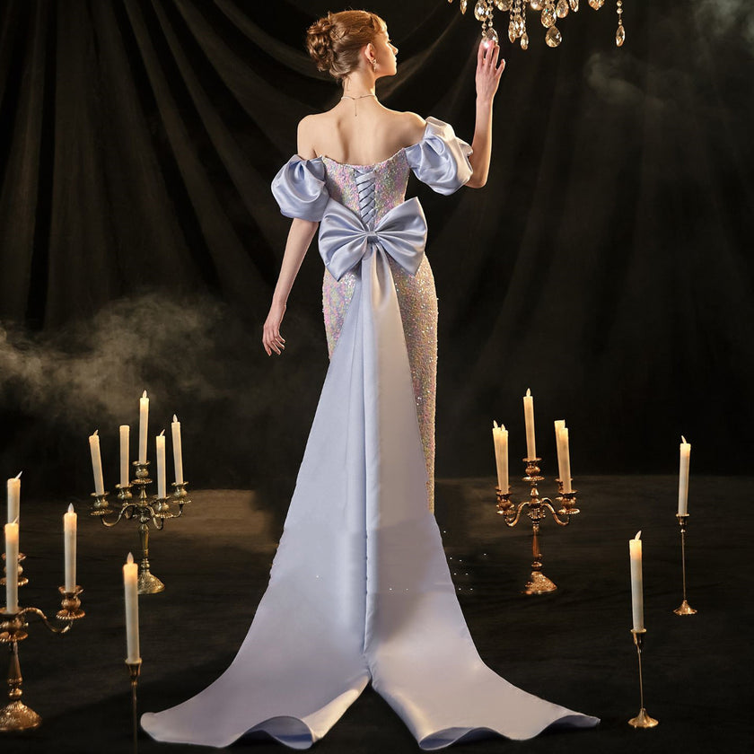 Wedding Gown Bridal Engagement Evening Dress Adults' Ceremony