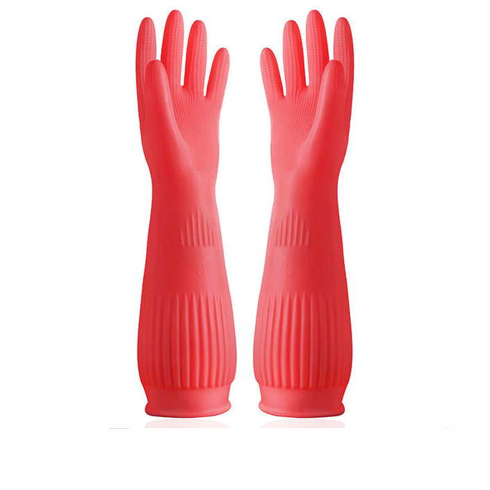 Thick Rubber Plastic Waterproof Wear Resistant Gloves