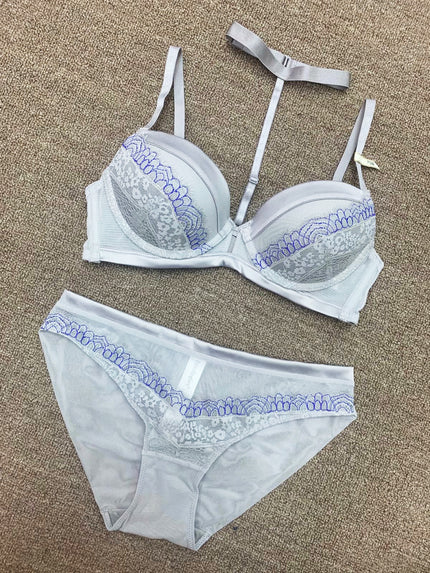 Sexy deep V gathered around the neck underwear