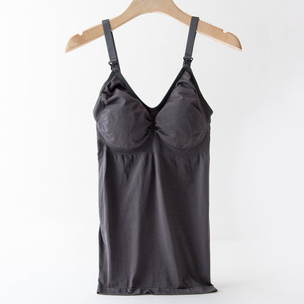 Nursing Bra Underwear Postpartum Belly Shaping Sling Nursing Vest