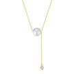 S925 Sterling Silver Pearl Tassel Necklace For Women
