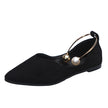 Pointed Flat Heel Shallow Mouth Lazy Shoes Women