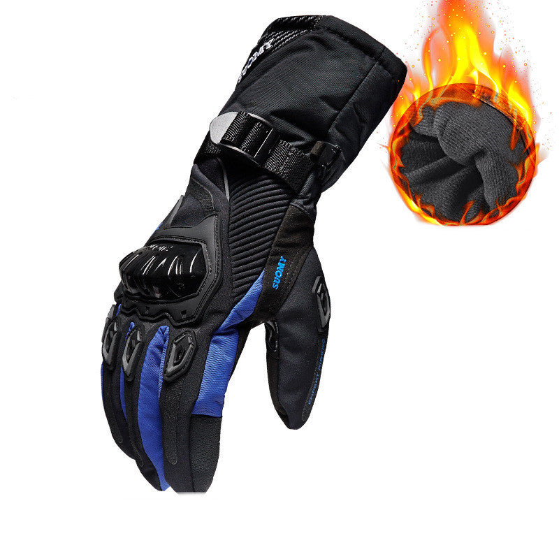Waterproof Warm Four Seasons Winter Motorcycle Riding Gloves