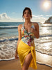 Style One-Piece Fashionable Sexy Swimsuit For Women, Slimming Retro Print, Popular Swimwear Set