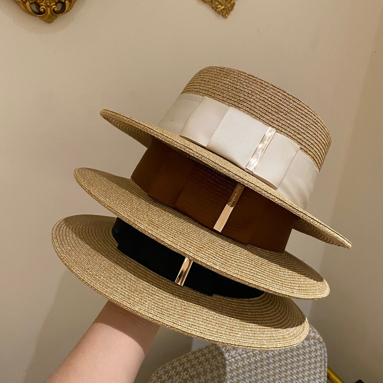 Women's Straw Hat Fashion Korean Version Trendy Sun Protection