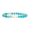 8mm Natural Stone Manatee Amazonite Bracelet