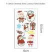 Children's Christmas Luminous Tattoo Face Pasters
