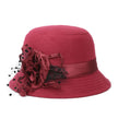 New Style Casual Ladies Big Brim Woolen Hat
