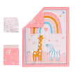 Children Quilt Fitted Sheet Single Bed Skirt Infant Bedding 3 pieces newborn kids bedding set