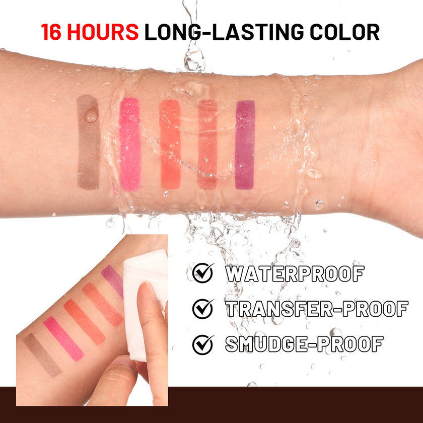 Tear And Pull Lipstick Lip Liner Long-lasting Coloring