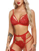 Women's Underwear Set Lace Suspenders Little-girl Style Clothes Bodysuit