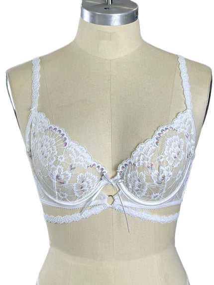 Lace Underwear Ultra-thin Embroidery Set