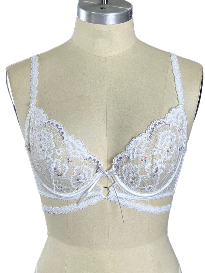 Lace Underwear Ultra-thin Embroidery Set