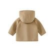 New Stylish Children's Clothes Baby Fleece-lined Warm Wool Coat
