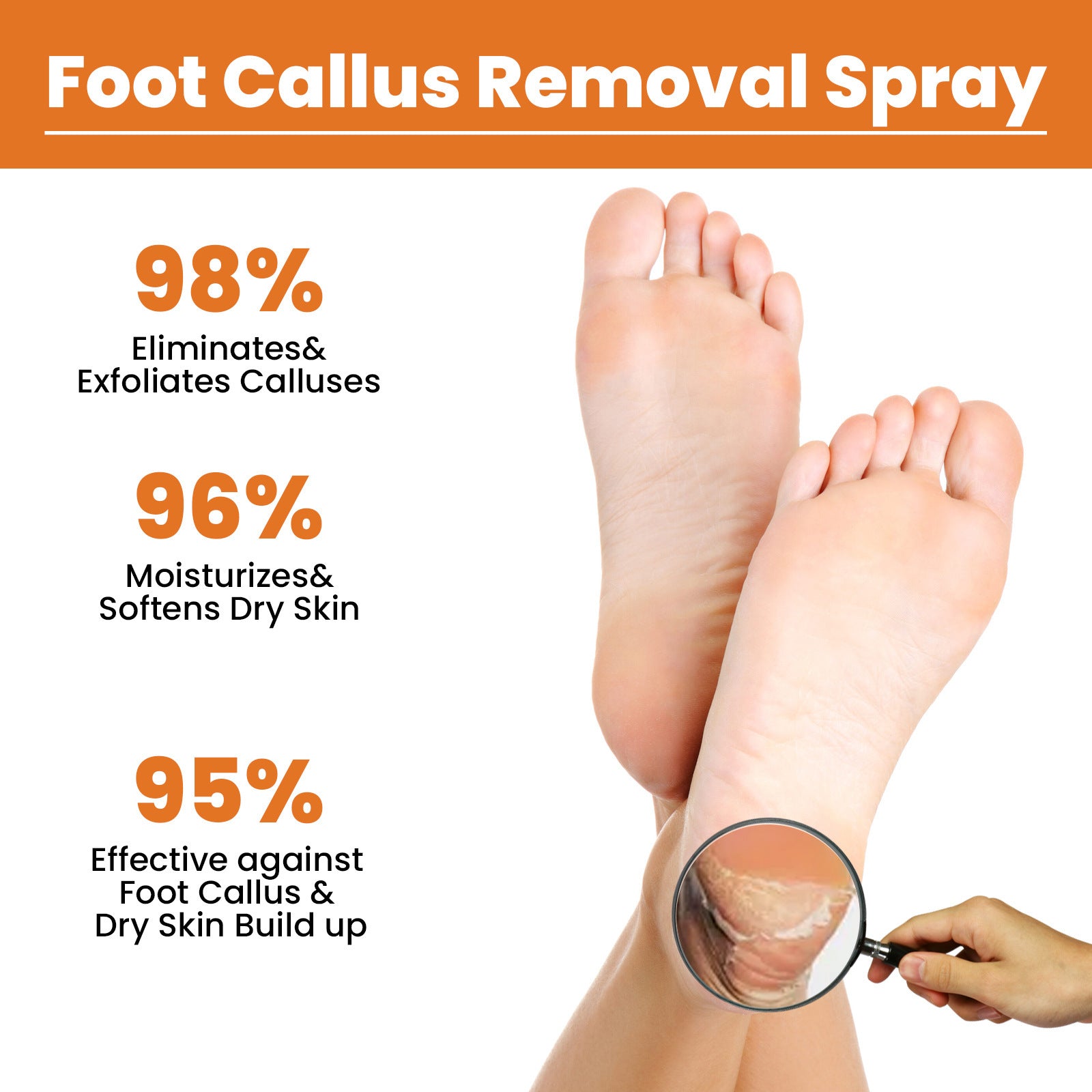 Foot Exfoliating Spray Mild Callose Remove Dead Skin