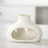 Incense Burner Ceramic Holy Wood Base Incense Holder Burner Top