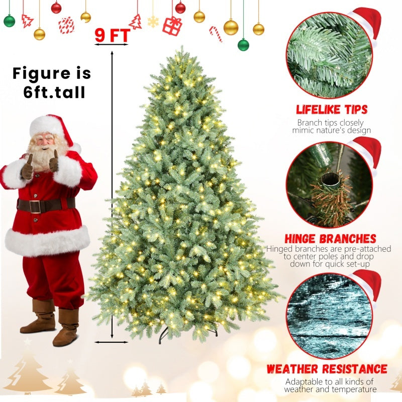 PE, PVC Christmas Tree, Green