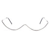 Diamond Semicircle Lensless Sunglasses Frame