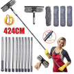 Telescopic Extendable Window Cleaner Equipment Glass Cleaning 4.5m Squeegee