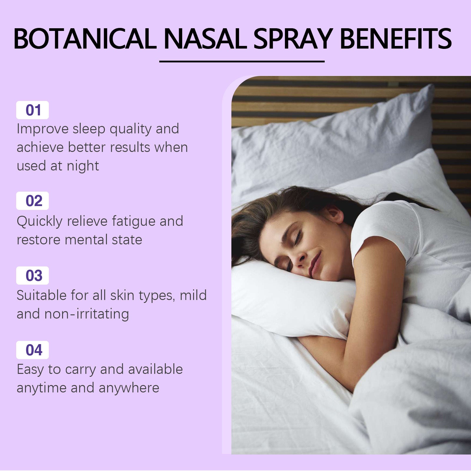 Lavender Essential Oil Care Spray Care Night