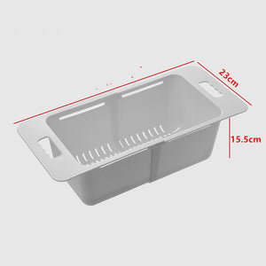 Kitchen Sink Drain Retractable Storage Rack