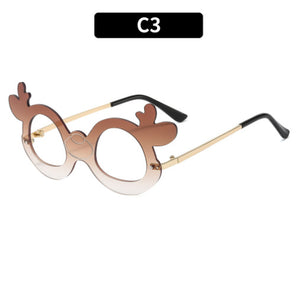 Personalized Holiday Party Fancy Dress Party Decoration Deer Glasses
