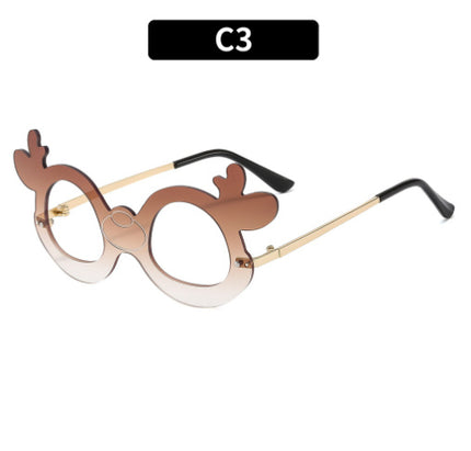 Personalized Holiday Party Fancy Dress Party Decoration Deer Glasses
