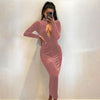 Temperament Evening Dress Skirt Slim Hollow Long Skirt