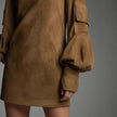 Fashion High Collar Long Sleeve Dress For Women