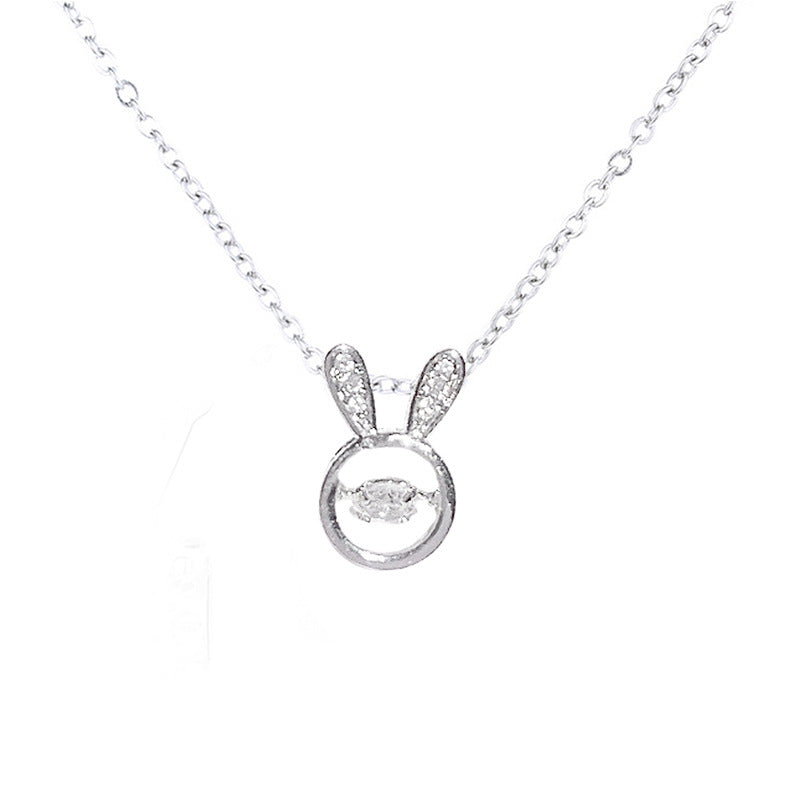 Bunny Necklace Simple All-match Titanium Steel Clavicle Chain