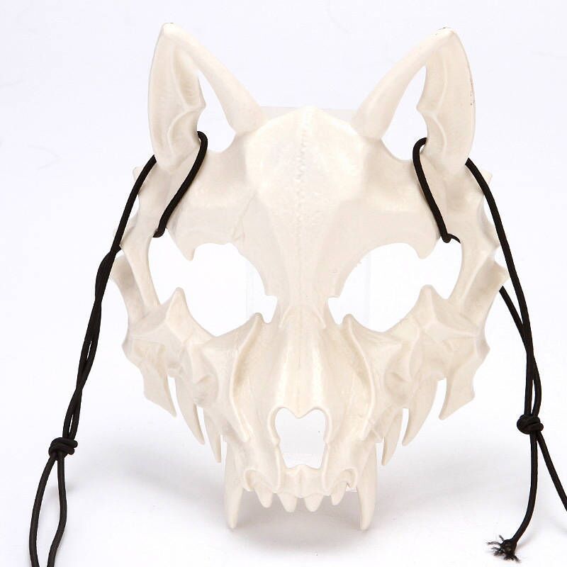 Halloween Secondary Dimension Half Face Mask Party Performance Dress Up Props