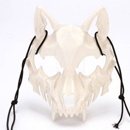 Halloween Secondary Dimension Half Face Mask Party Performance Dress Up Props