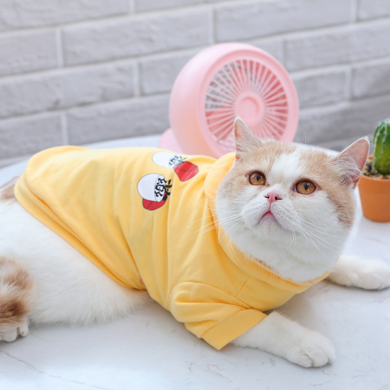 Cat Clothes Summer Kitten Cute Kitten Air Conditioning Suit