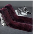 Fur long scarf