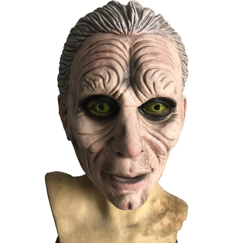 Movie Theater Cosplay Face Mask Latex Headgear