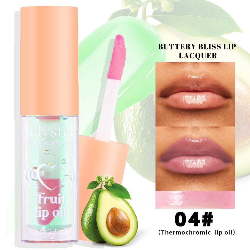 20 Colors Fruit Lip Lacquer Water Light Transparent Moisturizing