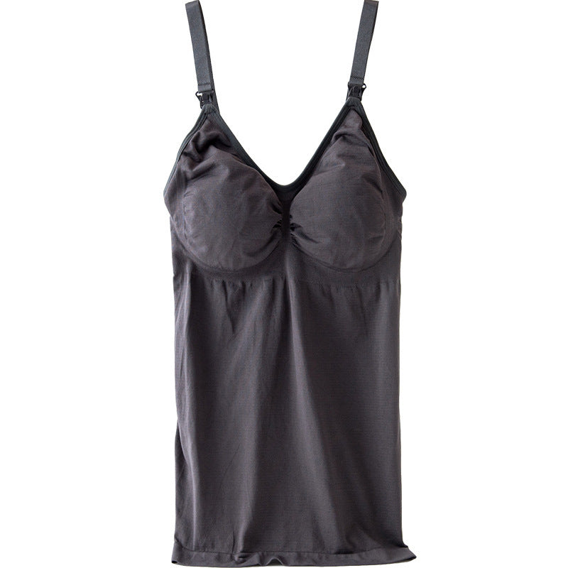 Nursing Bra Underwear Postpartum Belly Shaping Sling Nursing Vest