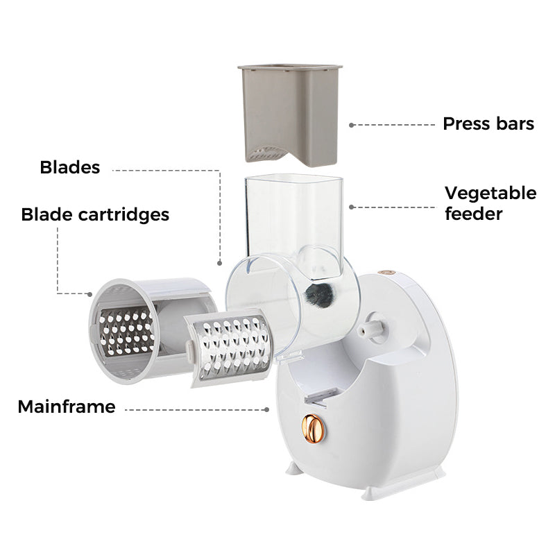 Electric Vegetable Slicer Multifunctional Potato Carrot Cutter Home Gadget Tools