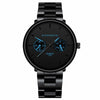 Multifunctional sports student men's watch steel strap
