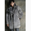 Men's Fur Coat Imitation Fox Fur