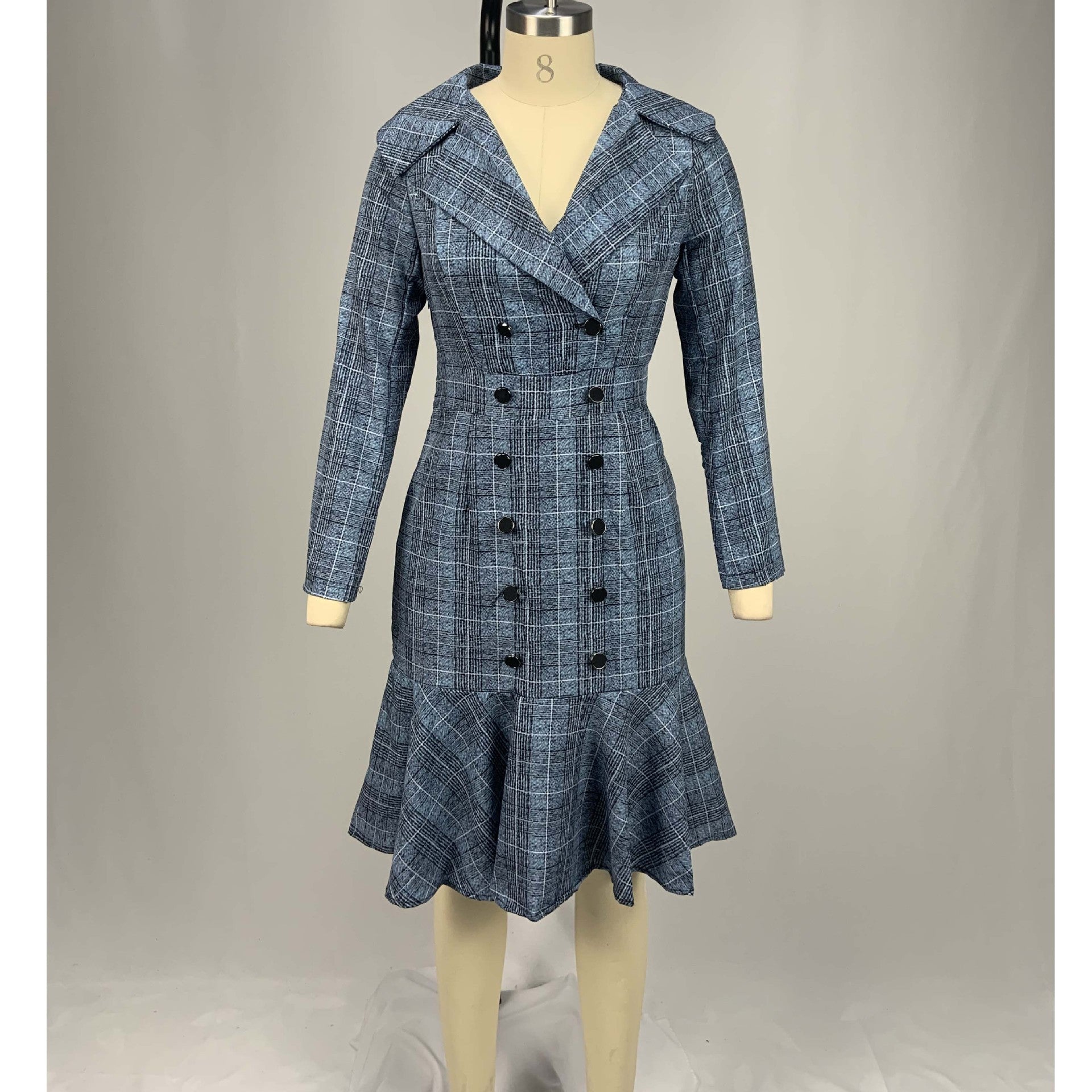 Commuter dress women long sleeves