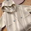 New Cute Bunny Double-sided Cashmere Coat